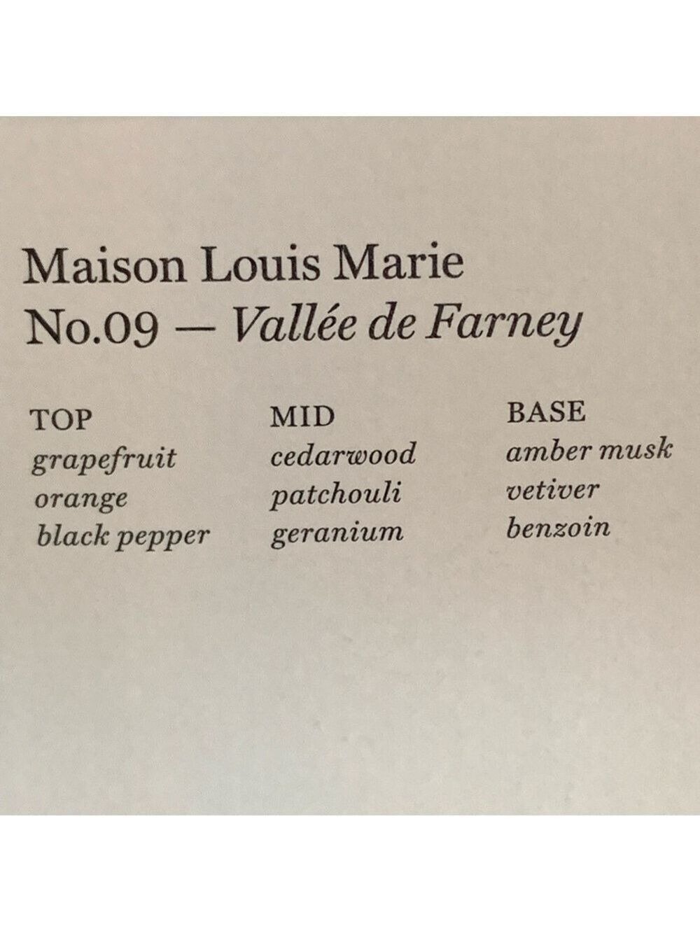 Maison Louis Marie No 9 Vallée de Farney Fragrance Oil #9 Rollerball | NEW - Picture 13 of 16